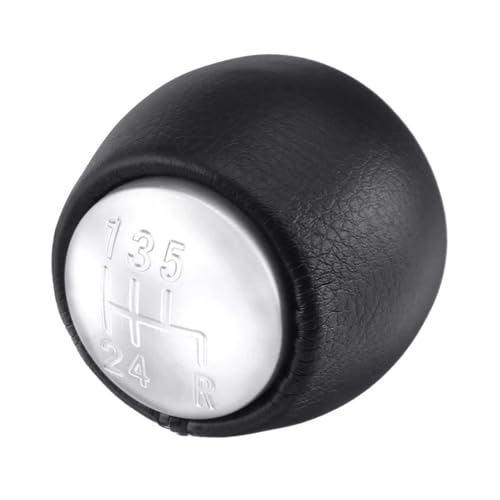 Twixral Schalthebel Manueller Schalthebel 5/6 für Geschwindigkeit Kompatibel Für mit GT 147 166 3.2 V6(Silber,5 Speed) von Twixral
