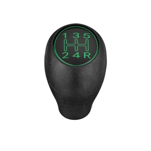 Twixral Schalthebel Schalthebel-Adapterhebel, kompatibel für mit für Peugeot 504 505 309 205 GTI CTI 5 für Schaltgetriebe, austauschbare Schaltknaufabdeckung(Grün) von Twixral