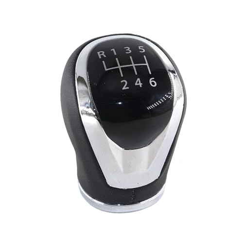 Twixral Schalthebel Schaltknauf Hebelschalter Leder für Sentra Ⅷ 2020 2021 2022 Manueller Schalthebelgriff 6 Für Geschwindigkeit von Twixral