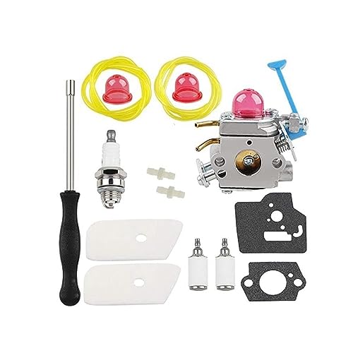 Vergaser Für Husqvarna Edger 28Cc 128C 128L 128R 128LD Vergaser Luftfilter Werkzeug Kraftstoff Linie Filter Carb Tune Up Kit von Twixral