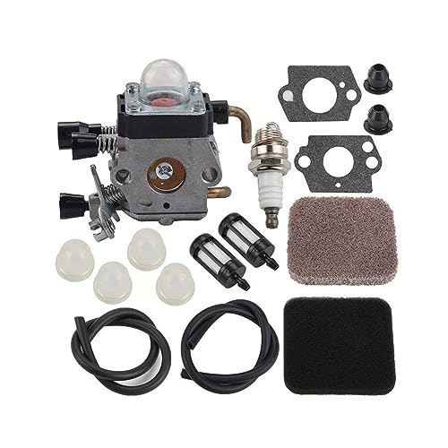 Vergaser Für Stihl FS75 FS80R FS85 FS85R FS85T FS85RX Weedeater C1Q-S97 Carb W/Kraftstoff Repower Kit FS80 Vergaser von Twixral