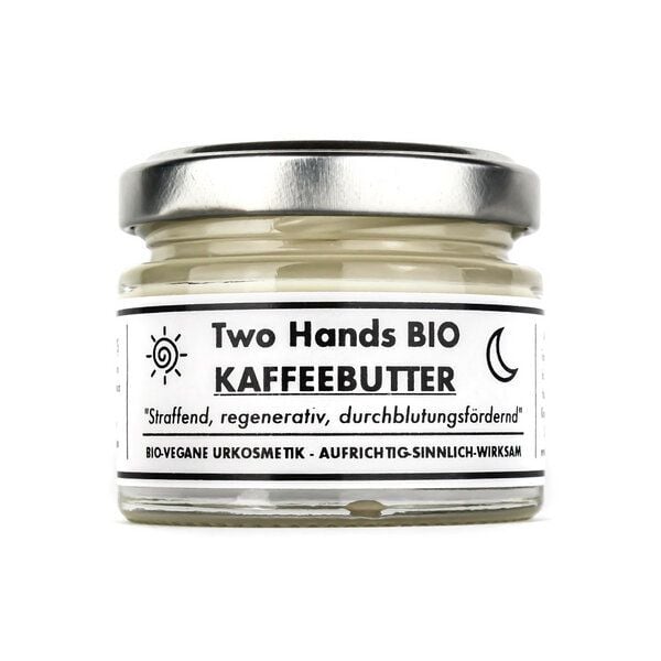Two Hands BIO Kaffeebutter aus Bio-Kaffee & Bio-Sheabutter - Bio Vegan Two Hands BIO Kaffeebutter aus Bio-Kaffee & Bio-Sheabutter - Bio Vegan von Two Hands BIO