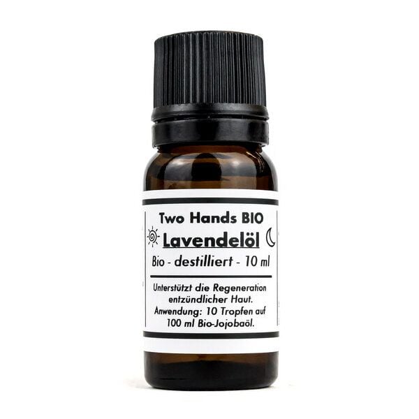 Two Hands BIO Lavendelöl - Bio - Vegan - 10 ml von Two Hands BIO