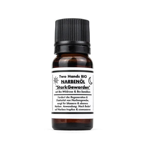 Two Hands BIO Narbenöl „StarkGeworden“ mit Bio-Wildrose & Bio-Sanddorn - Bio Vegan von Two Hands BIO
