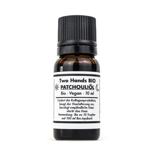 Two Hands BIO Patchouliöl - Bio - Vegan - 10 ml von Two Hands BIO
