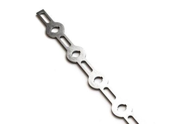 Two Hands BIO Schlangenverbinder - 1 m - Edelstahl - Nachhaltiges BauElement - Langlebig & Robust von Two Hands BIO