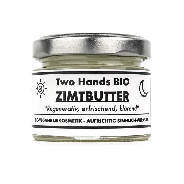 Two Hands BIO Zimtbutter aus Bio-Zimt & Bio-Sheabutter - Bio Vegan Two Hands BIO Zimtbutter aus Bio-Zimt & Bio-Sheabutter - Bio Vegan von Two Hands BIO