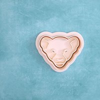 Baby Löwe, Kopf - Ausstechformen Set Baby Löwe, Kopf - Ausstechformen Set von TwoBearsCC