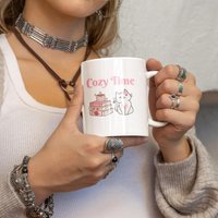 Cozy Time - Kuschelige Lesemomente Mit Deiner Neuen Bookish Mug Für Kaffee, Tee Oder Kakao. Perfekt Bookworms Und Booktoker von TwoBookish