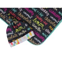 Neugeborenen Swaddle Set Decke Top Knot Hut Knoten Stirnband Flavor Of The Day Eis Pom Jersey Baby von TwoDreamsShop