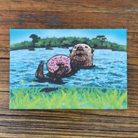 Seeotter Magnet von TwoLittleFruits