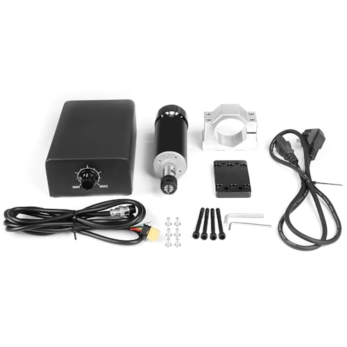 Twotrees TTC450 TT450Pro 500W Spindel-Kit CNC 500W Spindelmotor-Kit Luftgekühlter BLDC-Motor 11000RPM mit integriertem Geschwindigkeitsregler von Twotrees