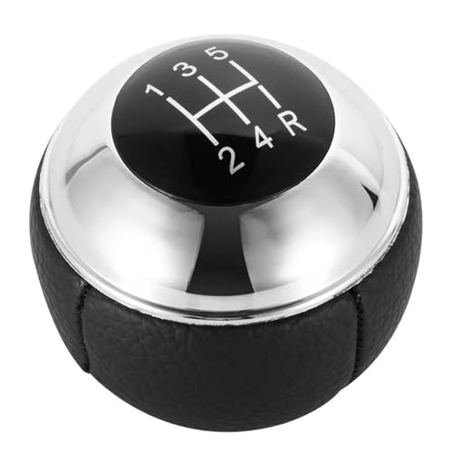 Twxxws Auto-Schalthebelkopf Für Mini R50 Für One D R52 R53 Für Cooper S 3 Türen 2001 2002 2003 2004 2005 2006 2007 2008 5 6-Gang-Schaltgetriebe Schaltknauf Schalthebel Schaltknäufe(5 Speed) von Twxxws
