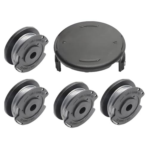 4 Rasentrimmer Fadenspule u Spulenkappe Kompatibel mit Bosch ART 23/26 SL EasyGrassCut 18-230,F016800385 Rasentrimmer Ersatzspulen von Txdzking