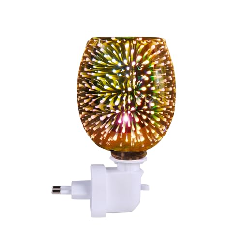 Elektrischer Schmelzbrenner zum Einstecken, elektrischer Schmelzbrenner, elektrischer Diffusor, Wachsschmelzölbrenner, ätherische Ölbrenner für Zuhause, Büro, Schlafzimmer, Zubehör, von Txmyxgs