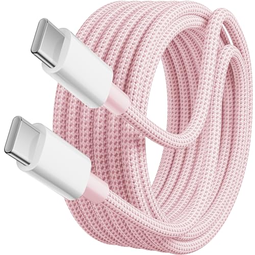 Txtcu USB C auf USB C Kabel 4M, 60W Typ C Ladekabel Schnellladekabel Phone 15 Ladekabel Kompatibel for Phone 15/Plus/Pro Max, Samsung Galaxy S24 S23 S22, Pixel 7 Pro, MacBook Pro 2021, iPad Pro von Txtcu