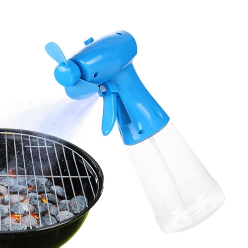 TyCylKu 22X8X10 Cm Ventilator Mit Sprühflasche Wassernebel-sprühventilator Tragbarer Nebelventilator Handventilator Mit Wassernebel Ventilator Mit Wassersprühnebel Lüfter Für Grillen Camping von TyCylKu