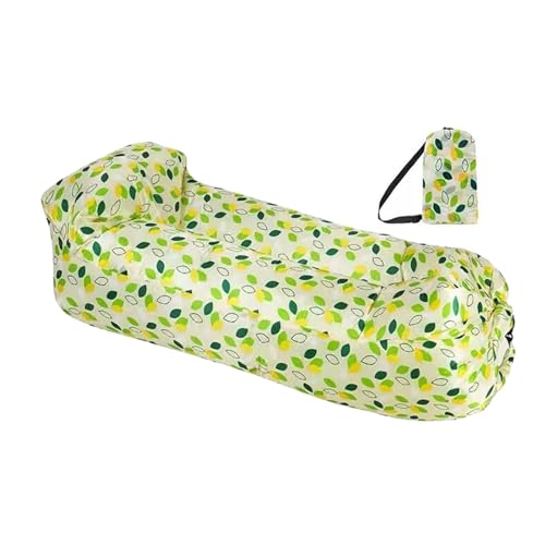 TyCylKu 240 × 70 cm Aufblasbares Sofa Aufblasbare Couch Für Camping aufblasbarer liegesessel Camping Couch aufblasbar Air Lounger,Luftsofa Luftsack für Outdoor,Reisen,Party,Campings Gadgets von TyCylKu