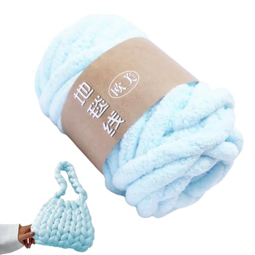 TyCylKu Chenillegarn zum Häkeln,Weiches Garn für Decke und Häkeln - Polyester-Wollknäuel zum Basteln, vielseitig einsetzbar für selbstgemachte Hand- und Deckenschals TyCylKu Chenillegarn zum Häkeln,Weiches Garn für Decke und Häkeln - Polyester-Wollknäuel zum Basteln, vielseitig einsetzbar für selbstgemachte Hand- und Deckenschals von TyCylKu