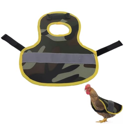 TyCylKu Hühnerwestenschutz | Reflektierende Weste mit hoher Sichtbarkeit, verstellbar | Sicherheitsjacke hält Haustiere gesehen und sicher vor Autounfällen, schützt Rückenfederwachstum TyCylKu Hühnerwestenschutz | Reflektierende Weste mit hoher Sichtbarkeit, verstellbar | Sicherheitsjacke hält Haustiere gesehen und sicher vor Autounfällen, schützt Rückenfederwachstum von TyCylKu