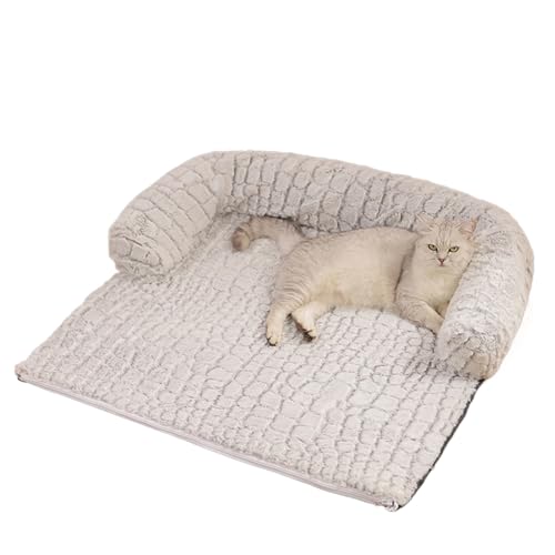 TyCylKu Hundebett Für Sofa | Rutschfester Waschbarer Möbelschoner Mit Erhöhtem Rand,Plüsch Tier Couch Bezug,Für Schlafzimmer Wohnzimmer Balkon Terrasse Wohnung TyCylKu Hundebett Für Sofa | Rutschfester Waschbarer Möbelschoner Mit Erhöhtem Rand,Plüsch Tier Couch Bezug,Für Schlafzimmer Wohnzimmer Balkon Terrasse Wohnung von TyCylKu
