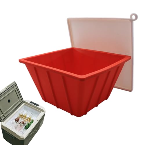 TyCylKu Kaltwasserbad Eisblockform,Kalte Tauchwanne Große Silikon Eisform | Antihaft Form Mit Deckel Dicht Für Getränke Kühlung Camping Badezimmer | Für Erwachsene Und Sportler TyCylKu Kaltwasserbad Eisblockform,Kalte Tauchwanne Große Silikon Eisform | Antihaft Form Mit Deckel Dicht Für Getränke Kühlung Camping Badezimmer | Für Erwachsene Und Sportler von TyCylKu