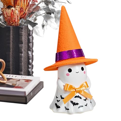 TyCylKu Leuchtende Geisterfigur | Halloween Deko Geisterfigur Aus Harz - LED Dekofigur als Tischdekoration für Partys Home Deko Wandmantel TyCylKu Leuchtende Geisterfigur | Halloween Deko Geisterfigur Aus Harz - LED Dekofigur als Tischdekoration für Partys Home Deko Wandmantel von TyCylKu