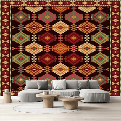 Bunt Geometrisch Tapeten Schlafzimmer Fototapete Navajo Ethnisch Stammes Tapete Kinderzimmer Möbelfolie Selbstklebend Vintage Südwestliche Vliestapete Küchentapete Wandtapete Wohnzimmer 400x280 cm Bunt Geometrisch Tapeten Schlafzimmer Fototapete Navajo Ethnisch Stammes Tapete Kinderzimmer Möbelfolie Selbstklebend Vintage Südwestliche Vliestapete Küchentapete Wandtapete Wohnzimmer 400x280 cm von Tyafsgvqo