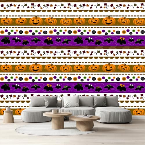 Tapete Kinderzimmer Halloween Kürbis Fototapete Wohnzimmer Fledermaus Rabe Vliestapete Küche Niedlich Cartoon Wandtapete Schlafzimmer Wasserfest Abwaschbar Möbelfolie Selbstklebend 250x350 cm Tapete Kinderzimmer Halloween Kürbis Fototapete Wohnzimmer Fledermaus Rabe Vliestapete Küche Niedlich Cartoon Wandtapete Schlafzimmer Wasserfest Abwaschbar Möbelfolie Selbstklebend 250x350 cm von Tyafsgvqo