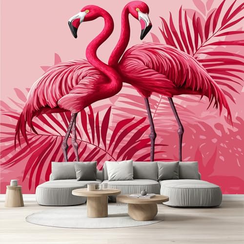 Tapete Schlafzimmer Flamingo, Selbstklebende Tapete Tropisch Vogel Tier Vliestapete Fototapete Modern Rosa Küchentapete Abwaschbar Klebefolie Wandtapete Wohnzimmer Kinderzimmer 150x105 cm Tapete Schlafzimmer Flamingo, Selbstklebende Tapete Tropisch Vogel Tier Vliestapete Fototapete Modern Rosa Küchentapete Abwaschbar Klebefolie Wandtapete Wohnzimmer Kinderzimmer 150x105 cm von Tyafsgvqo
