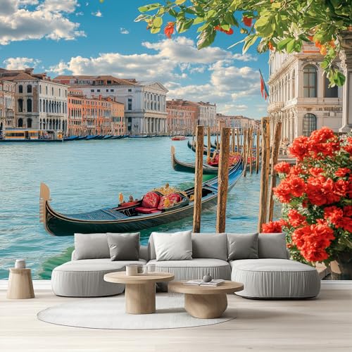 Tapete Schlafzimmer Venedig Canal Grande, Selbstklebende Tapete Italien Stadtbild Vliestapete Fototapete Panorama 3D Effekt Küchentapete Klebefolie Wandtapete Wohnzimmer Kinderzimmer 150x105 cm Tapete Schlafzimmer Venedig Canal Grande, Selbstklebende Tapete Italien Stadtbild Vliestapete Fototapete Panorama 3D Effekt Küchentapete Klebefolie Wandtapete Wohnzimmer Kinderzimmer 150x105 cm von Tyafsgvqo