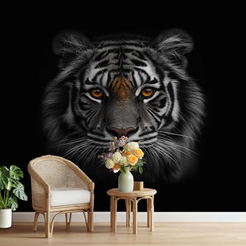 Tiger Tapeten Schlafzimmer Fototapete Modern Kunst Porträt Tapete Kinderzimmer Möbelfolie Selbstklebend Wildtier 3d Effekt Vliestapete Küchentapete Abwaschbar Wandtapete Wohnzimmer 400x280 cm Tiger Tapeten Schlafzimmer Fototapete Modern Kunst Porträt Tapete Kinderzimmer Möbelfolie Selbstklebend Wildtier 3d Effekt Vliestapete Küchentapete Abwaschbar Wandtapete Wohnzimmer 400x280 cm von Tyafsgvqo
