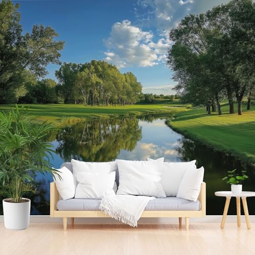 Tyafsgvqo 3d Panorama Tapete, Wald Fluss See Wiese Selbstklebende Tapete Wasserfest Abwaschbar, Natur Landschaft Vliestapete Fototapete Küche Wohnzimmer Schlafzimmer Kinderzimmer 150x105 cm Tyafsgvqo 3d Panorama Tapete, Wald Fluss See Wiese Selbstklebende Tapete Wasserfest Abwaschbar, Natur Landschaft Vliestapete Fototapete Küche Wohnzimmer Schlafzimmer Kinderzimmer 150x105 cm von Tyafsgvqo
