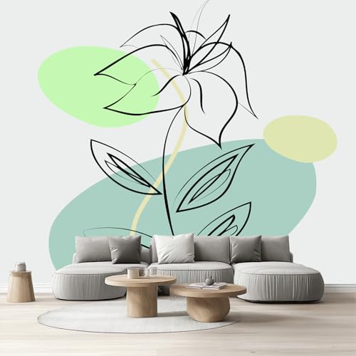 Vliestapete Boho Pflanzen Blumen Selbstklebende Fototapete Mid Century Tapete Schlafzimmer Minimalistisch Modern Wandtapete Wohnzimmer Kinderzimmer Wasserfest Möbelfolie Küche Flur 308x220 cm Vliestapete Boho Pflanzen Blumen Selbstklebende Fototapete Mid Century Tapete Schlafzimmer Minimalistisch Modern Wandtapete Wohnzimmer Kinderzimmer Wasserfest Möbelfolie Küche Flur 308x220 cm von Tyafsgvqo