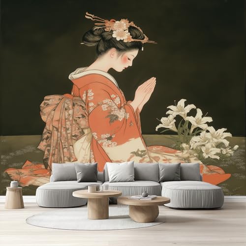 Vliestapete Tradition Japanischer Stil Selbstklebende Fototapete Antike Asiatisch Kultur Tapete Schlafzimmer Blumen Geisha Wandtapete Wohnzimmer Kinderzimmer Wasserfest Möbelfolie Küche Flur 308x220cm Vliestapete Tradition Japanischer Stil Selbstklebende Fototapete Antike Asiatisch Kultur Tapete Schlafzimmer Blumen Geisha Wandtapete Wohnzimmer Kinderzimmer Wasserfest Möbelfolie Küche Flur 308x220cm von Tyafsgvqo
