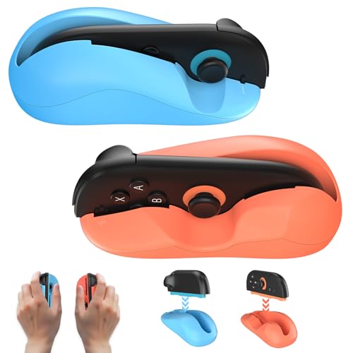 Gaming-Maus für Nintendo Switch 2 Controller - Komfortabel Ergonomisch rutschfeste Handgriffe Kit Zubehör für Neue Switch 2 Modelle 2025​ von Tyasoleil