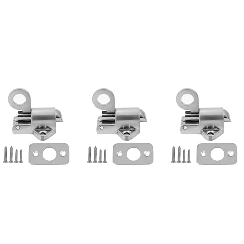 Tyatocepy 3X Home Security Spring Slide Bolt Fenstertür Automatic Latch Lock Selbstschließend Tyatocepy 3X Home Security Spring Slide Bolt Fenstertür Automatic Latch Lock Selbstschließend von Tyatocepy