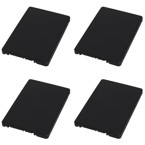 Tyatocepy 4X Mini Pcie Msata Ssd Auf 2.5 Sata3 Adapter Karte, Gehäuse 7 mm Schwarz von Tyatocepy