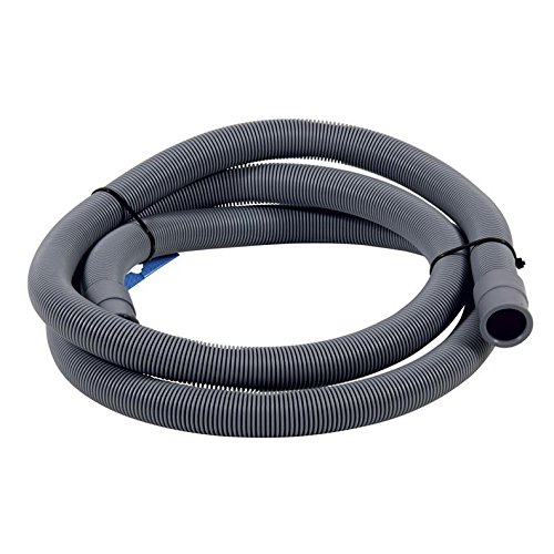 Tycner Ablaufschlauch 4m für Waschmaschinen und Spülmaschinen, Grau, Ø 19/22 mm von Tycner