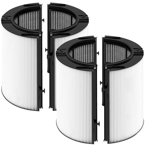 2 Stück Luftreiniger Ersatzfilter für Dyson TP09 TP10 HP07 TP06 TP7A TP07 HP09 HP10 PH01 PH02 Air Purifier Pure Cool Humidify Fan, 2-in-1 360° Kombi Glas H13 HEPA & Aktivkohle Filter, #965432-01 2 Stück Luftreiniger Ersatzfilter für Dyson TP09 TP10 HP07 TP06 TP7A TP07 HP09 HP10 PH01 PH02 Air Purifier Pure Cool Humidify Fan, 2-in-1 360° Kombi Glas H13 HEPA & Aktivkohle Filter, #965432-01 von Tydezjl