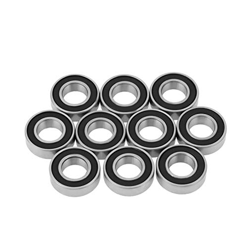 10 Stücke Kugellager, 688 2RS Gummi Rillenkugellager 8 * 16 * 5mm Miniatur-Rillenkugellager Gummi Doppeltes Versiegeltes Langlebige 10 Stücke Kugellager, 688 2RS Gummi Rillenkugellager 8 * 16 * 5mm Miniatur-Rillenkugellager Gummi Doppeltes Versiegeltes Langlebige von Tyenaza