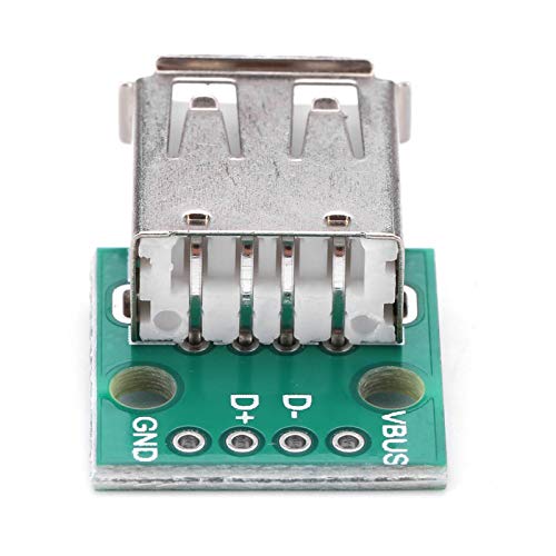 10PCS/SET USB Breakout Board USB Typ A Buchse Breakout Board 2,54mm Pitch Adapter Stecker DIP von Tyenaza