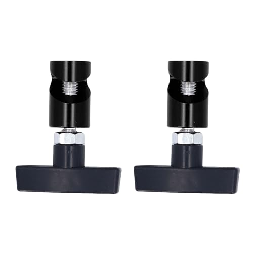 2pcs Car Hood Requene Stange Werkzeug Streben Klemme, Autohaube Stopper Blau, Haubenhalterhalter Kolbenstopp Tool (Schwarz) von Tyenaza