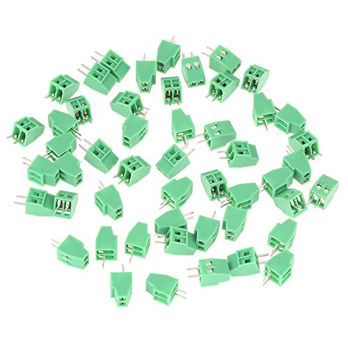 50 teile/satz 2,54 schraubklemme pcb klemmblock Pitch Green PCB Universal Schraubklemme stecker von Tyenaza