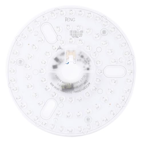8,66 Zoll 36W Deckenventilator LED-Licht Ersatz LED Light Engine Retrofit Magnetisch dimmbares rundes Nachrüst-Licht-Kit von Tyenaza