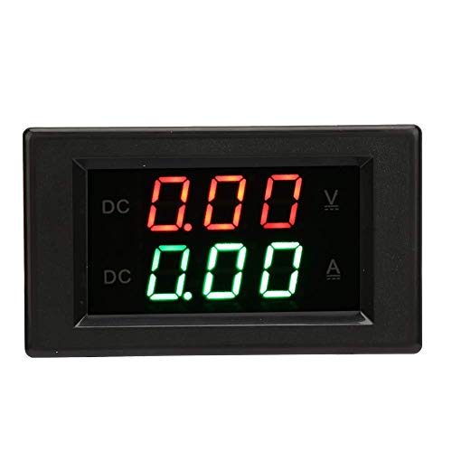 Amperemeter Voltmeter - DC0~100V 20A Digitales Amperemeter Display AC Amperemeter Voltmeter Hochpräzises Dual-Ampere-Spannungsmessgerät von Tyenaza