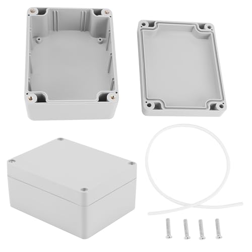Wasserdichte Anschlussdose IP65 – 15 Größen zur Auswahl, Abzweigdose aus ABS für DIY-Projekte, Elektrischer Verteilerkasten, Aufputz, 115 x 90 x 55 mm Wasserdichte Anschlussdose IP65 – 15 Größen zur Auswahl, Abzweigdose aus ABS für DIY-Projekte, Elektrischer Verteilerkasten, Aufputz, 115 x 90 x 55 mm von Tyenaza