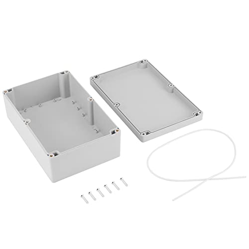 Anschlussdose, Abzweigdose Wasserdichtes IP65 Abzweigkasten ABS Elektrisches Anschlusskästen DIY Kunststoff Fall Verdrahtungs Verteilerkasten Aufputz Schalter Box(230 * 150 * 85mm) von Tyenaza