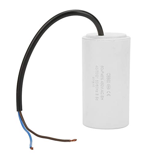 CBB60 Kondensator, Anlaufkondensator Ac 450V 60μf Wired Motor beim Start Eines MotorKondensator Motorlaufkondensator Motorstartkondensator Microfarad Kondensator Betriebskondensator von Tyenaza