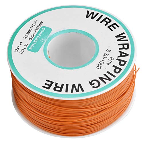 Elektronischer Draht, orangefarbener OK-Draht, Reparatur von Leiterplatten mit geringem Widerstand, 30 AWG Wickeldraht, 300 m von Tyenaza